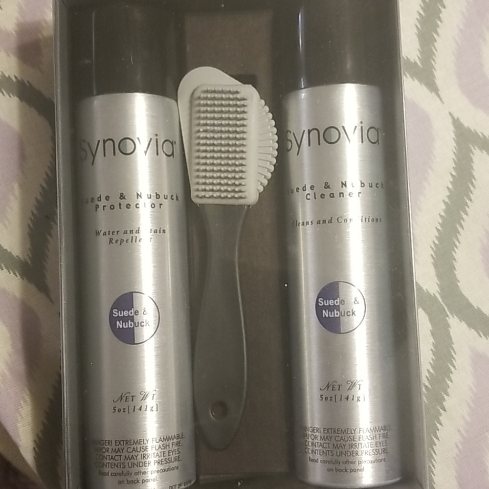 Suede and Nubuck Cleaner and Wayer Repellent